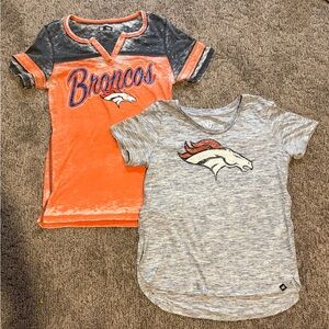 Broncos Orange and Gray T-Shirts
